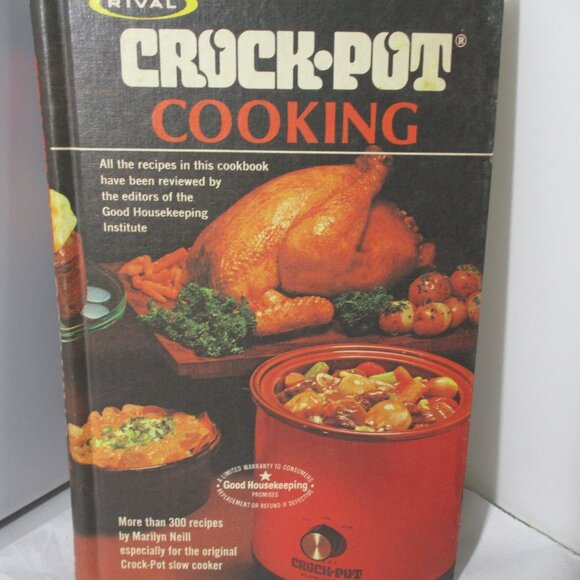 Vintage 1975 Rival Crockpot Crock Pot Slow Cooker Recipes Cooking Cookbook - Picture 7 of 7